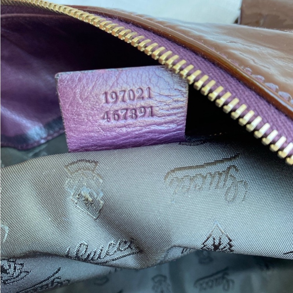 Gucci Hysteria Brown Hand Bag Large Size - Picture 10 of 11